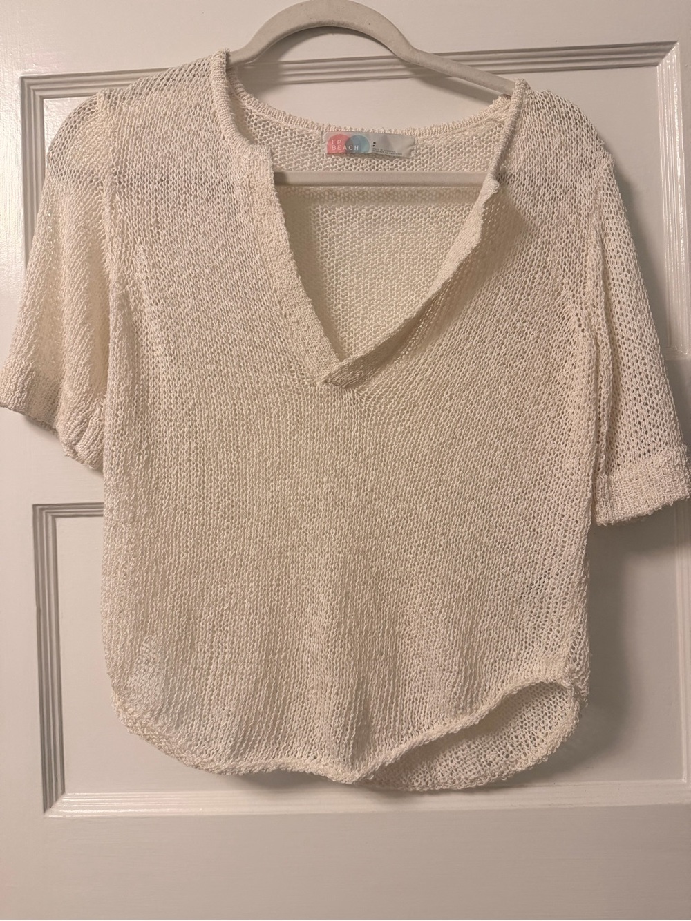 Free People Beach Knit Top Sz Small